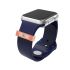 Smart Watch Rubber Sport Band For Fitbit Watch Adornment Decorative Ring Loops For Iwatch Strap Charm 38mm40mm42mm44mm