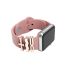 Cross Design Smart Watch Rubber Sport Band Adornment Decorative Ring Loops For Iwatch Strap Charm 