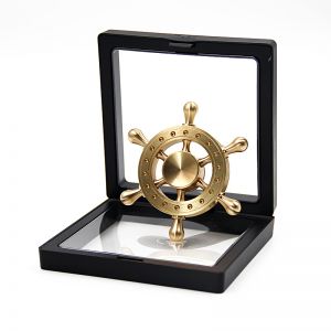 brass Detachable six sided rudder hand toy fidget spinner