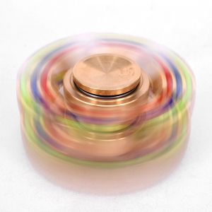 6 sided fidget Hand spinner finger brass fidget spinner toy