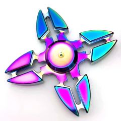 卸売カラフルなフィーダのスピナーアンチ不安のフィギットのおもちゃフォーカスadhdの自閉症の指のおもちゃ