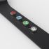 Metal Decorative Rings Loops Rhinestone Diamond Watch Band Charms Compatible Smart Watch Band