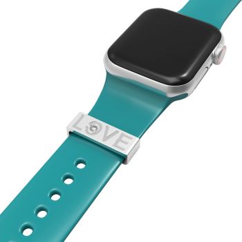 Smart Watch Rubber Sport Band Adornment Decorative Ring Loops For Smart watch Strap Charm
