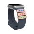 Smart Watch Rubber Sport Band Adornment Decorative Ring Loops For Watch Band  Strap Charm 