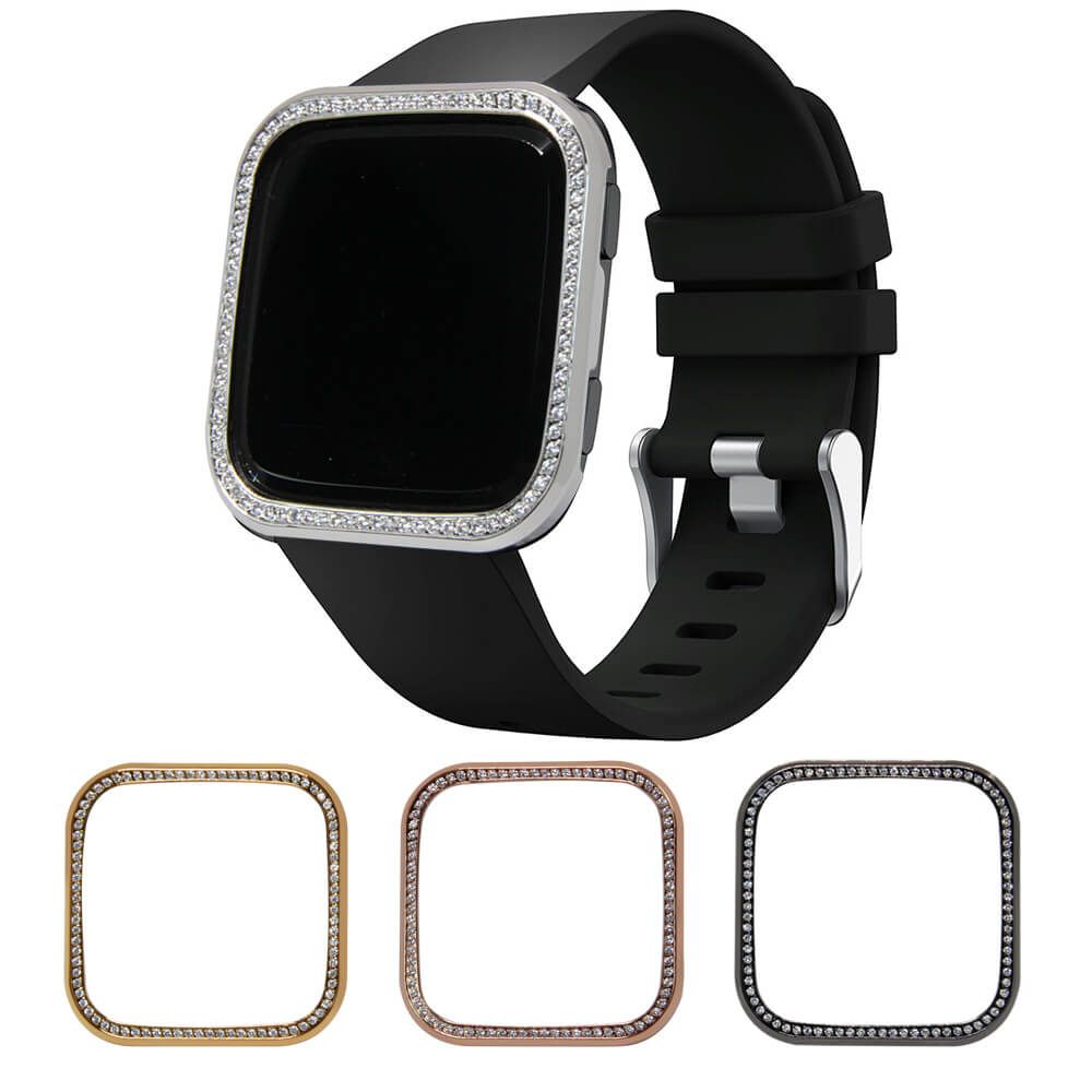 silver fitbit versa