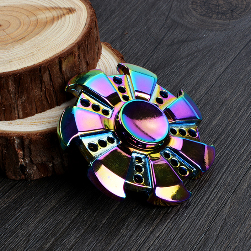 colorful fidget spinner toys Focus ADHD Autism
